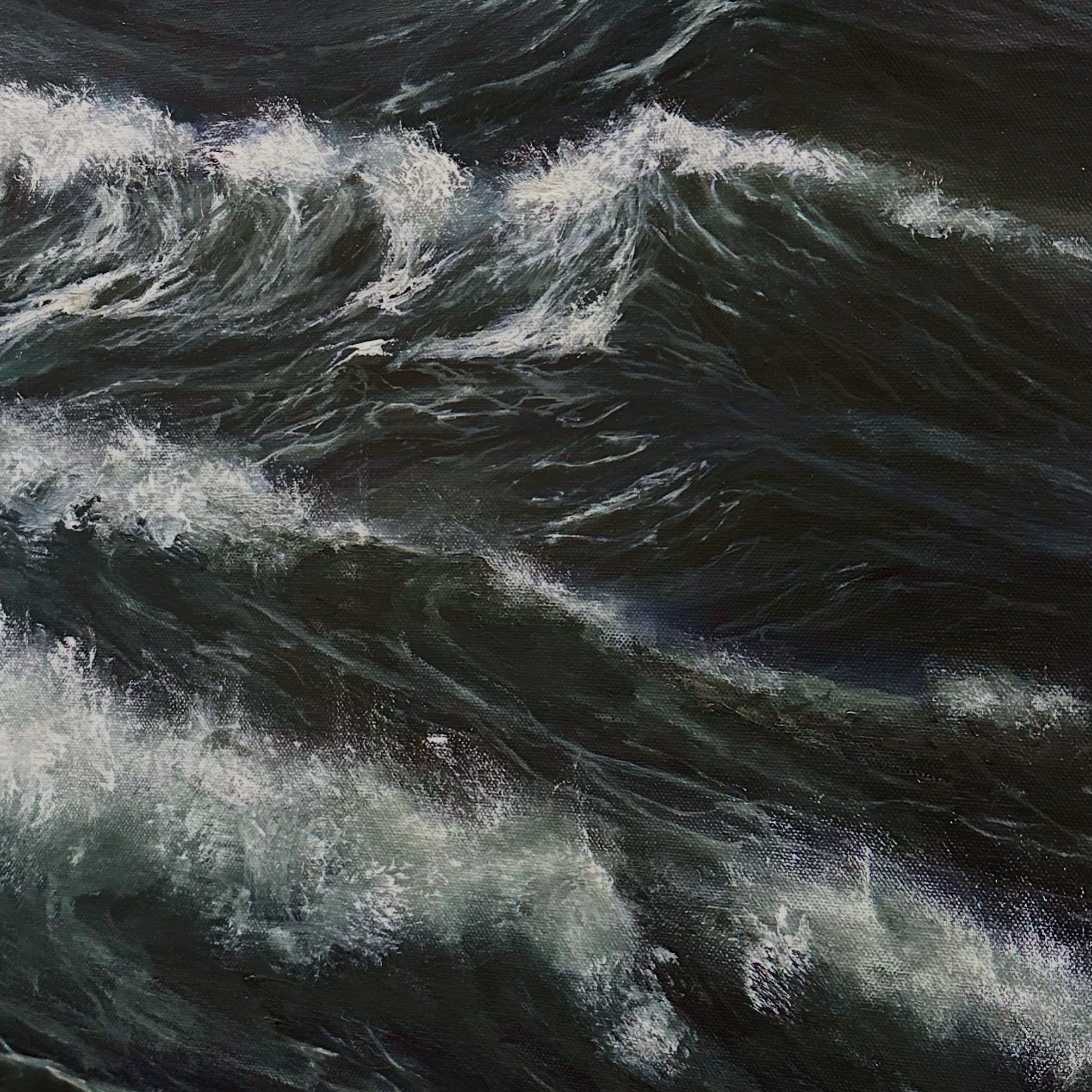 “Sink or Swim II” Oil Painting - 40