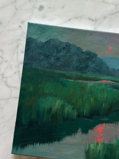 “Enchanting VI” Oil Painting on Belgian Linen - 12" x 9"
