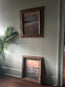 “Difference of Perspective” Oil Painting in Antique Frame - 28.5