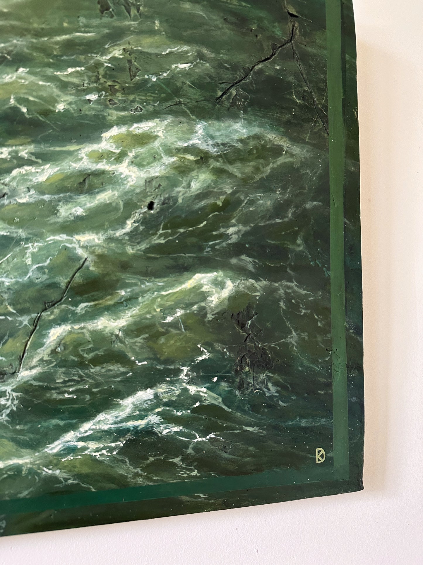 "Chose to Be Whole" Mixed Media Sculpture - 20" x 16"