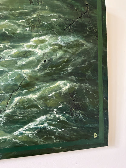 "Chose to Be Whole" Mixed Media Sculpture - 20" x 16"