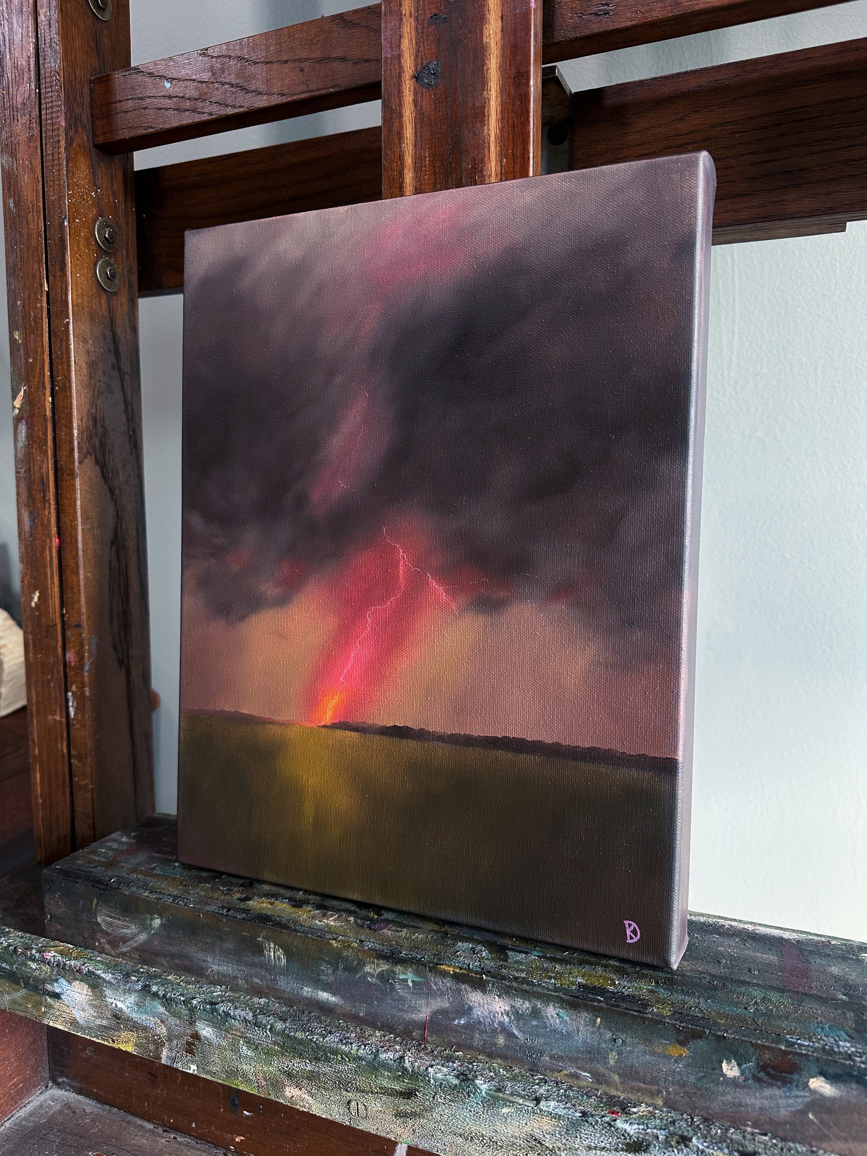 “Rise and Dance IV” Oil Painting - 11