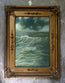 “Truce” Oil Painting in Antique Frame - 21.5