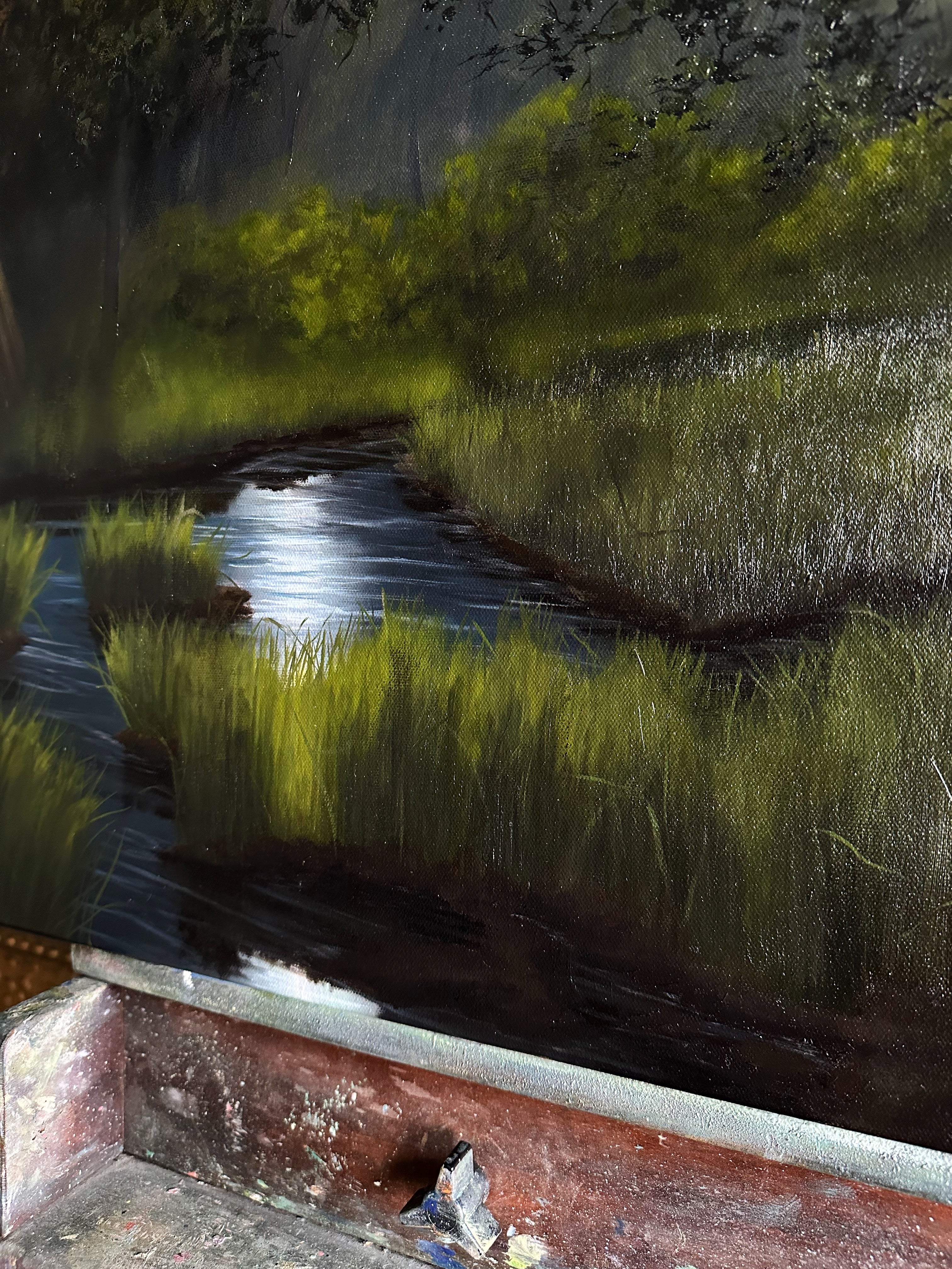 “A Way Out” Oil Painting - 22