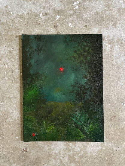 "Breathing Deep" Oil Painting - 12" x 9"