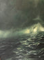 “Clarity Unfurls” Oil Painting in Antique Frame - 30.25