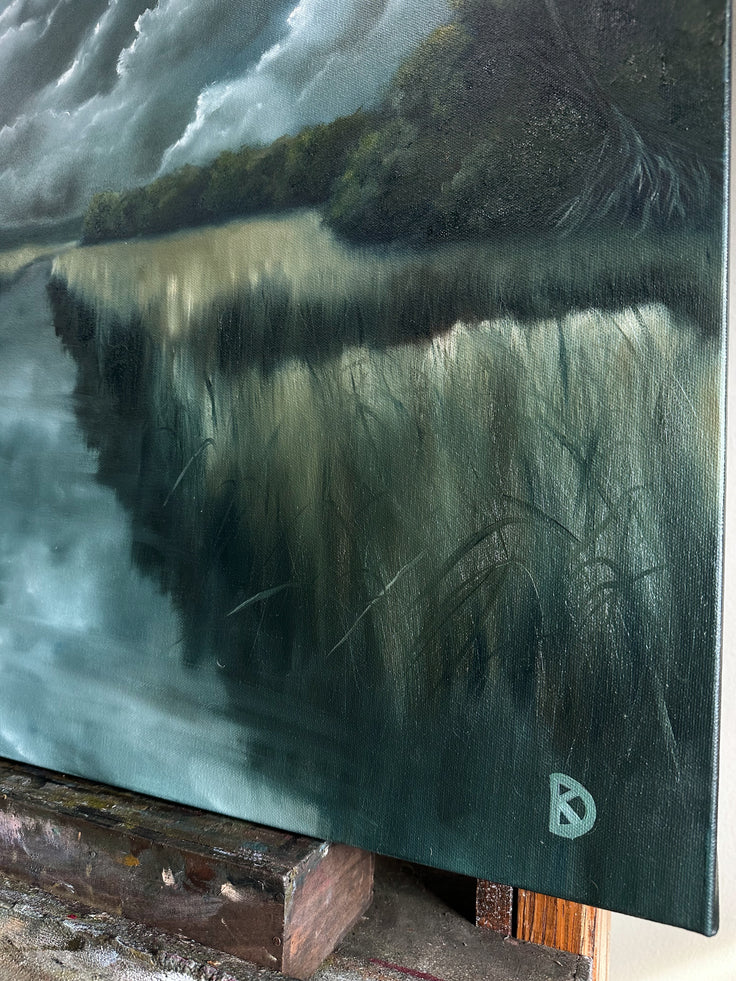 “The In Between” Oil Painting - 24
