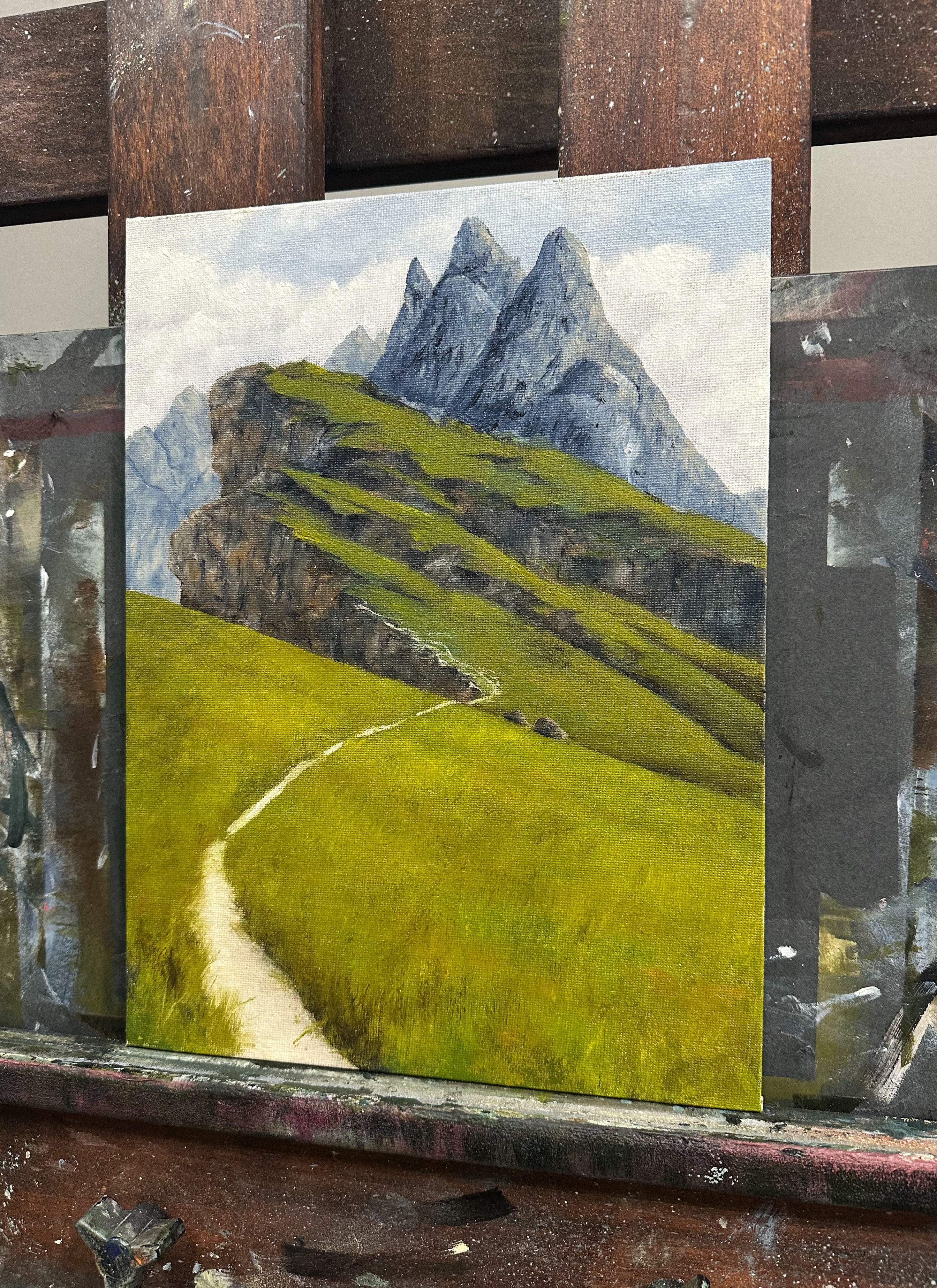 “Study #82” Oil Painting - 9