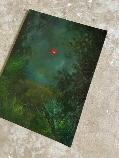 "Breathing Deep" Oil Painting - 12" x 9"