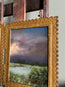 “Found You There” Antique French Framed Oil Painting Set - 12