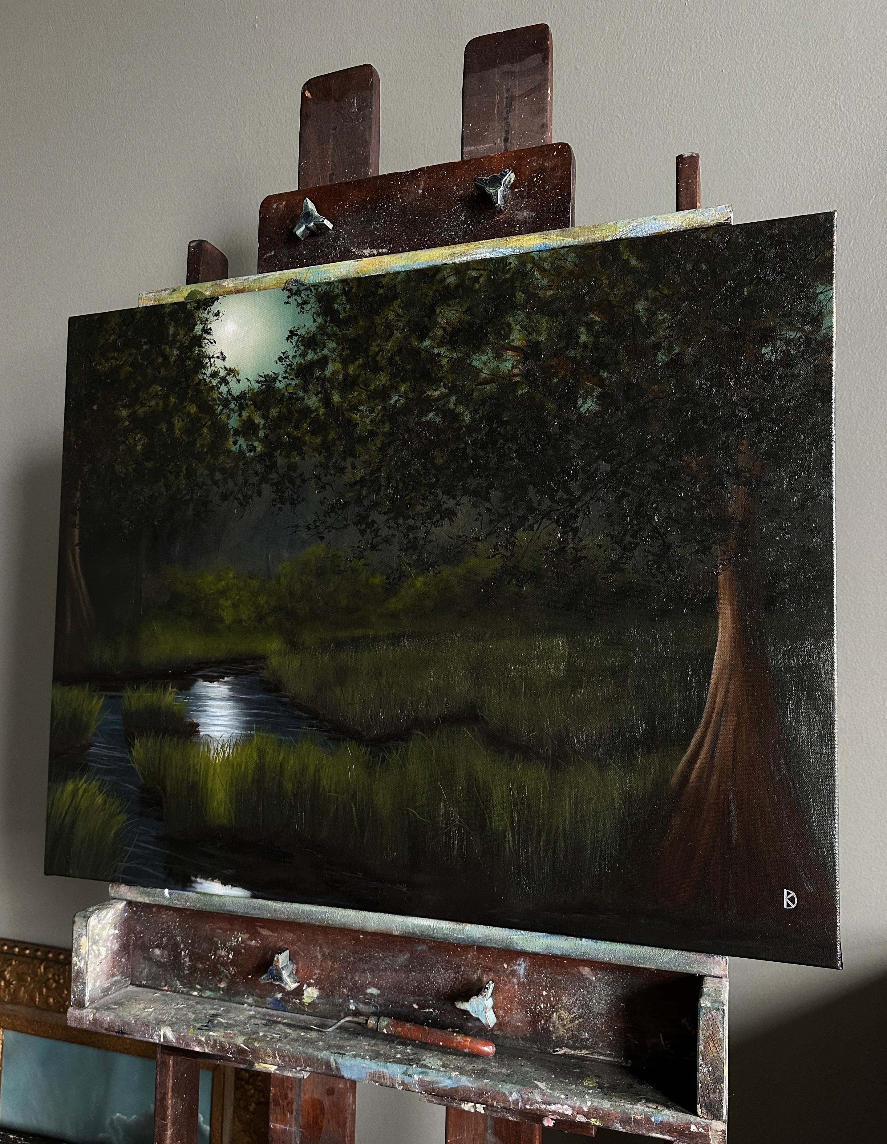 “A Way Out” Oil Painting - 22