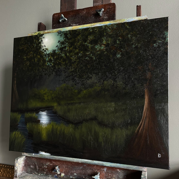 “A Way Out” Oil Painting - 22" x 28"