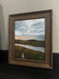 “Breathe Again” Antique Framed Oil Painting - 12.5