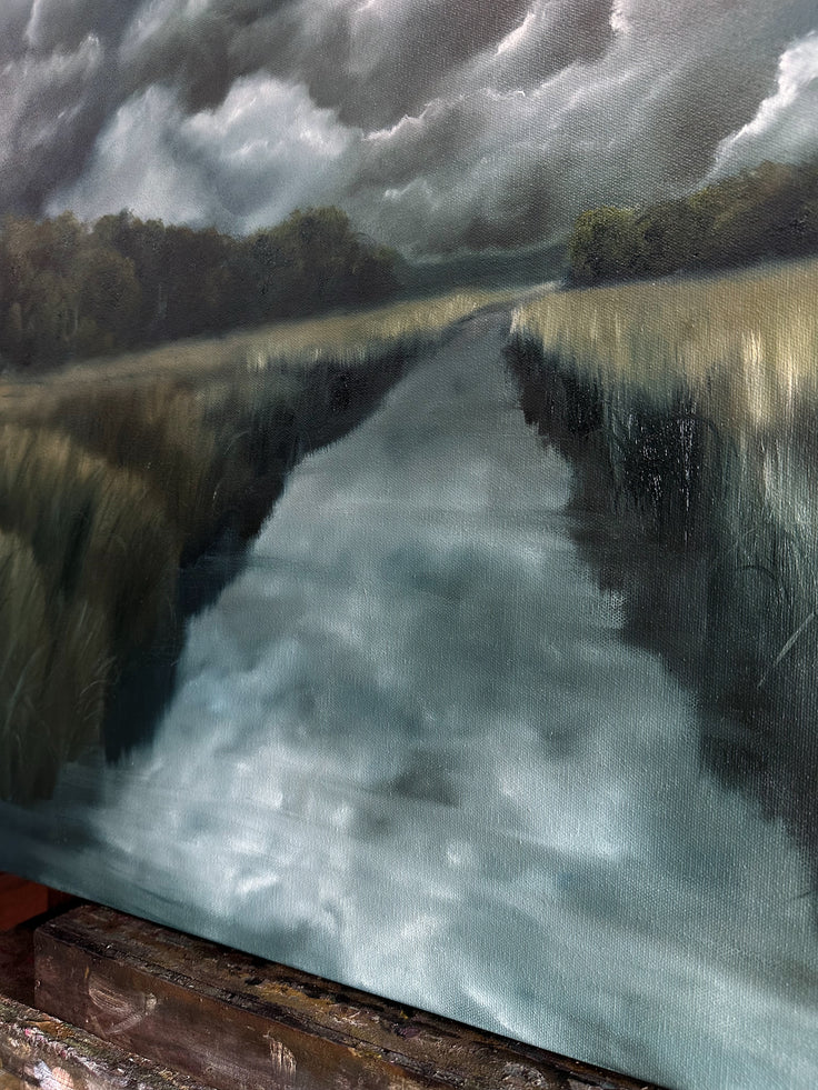 “The In Between” Oil Painting - 24