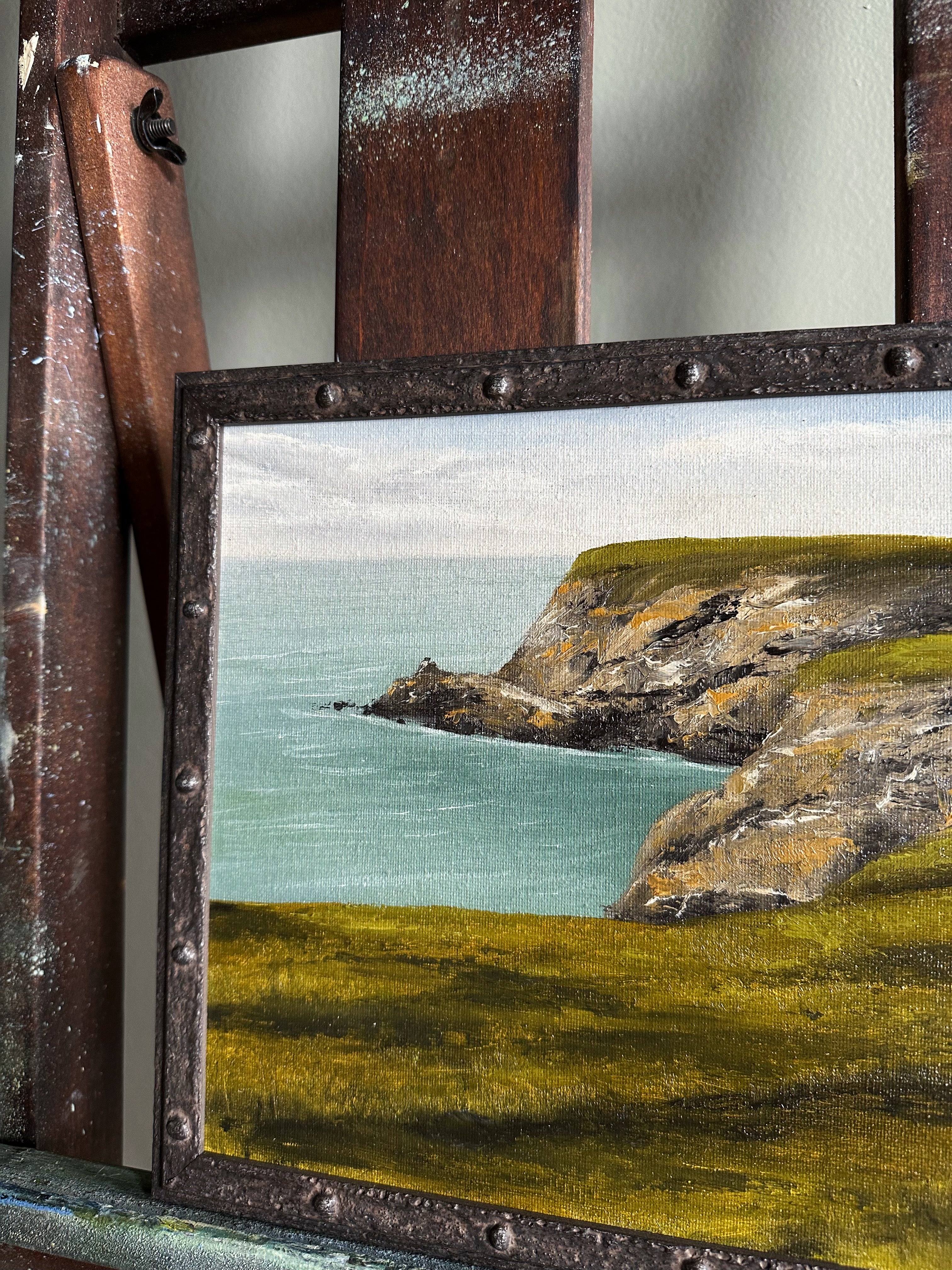 “Free Fall” Oil Painting Study - 9