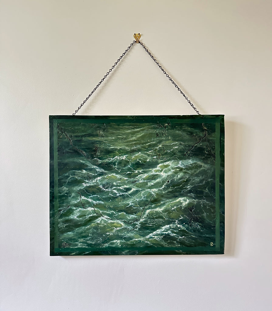 "Chose to Be Whole" Mixed Media Sculpture - 20" x 16"