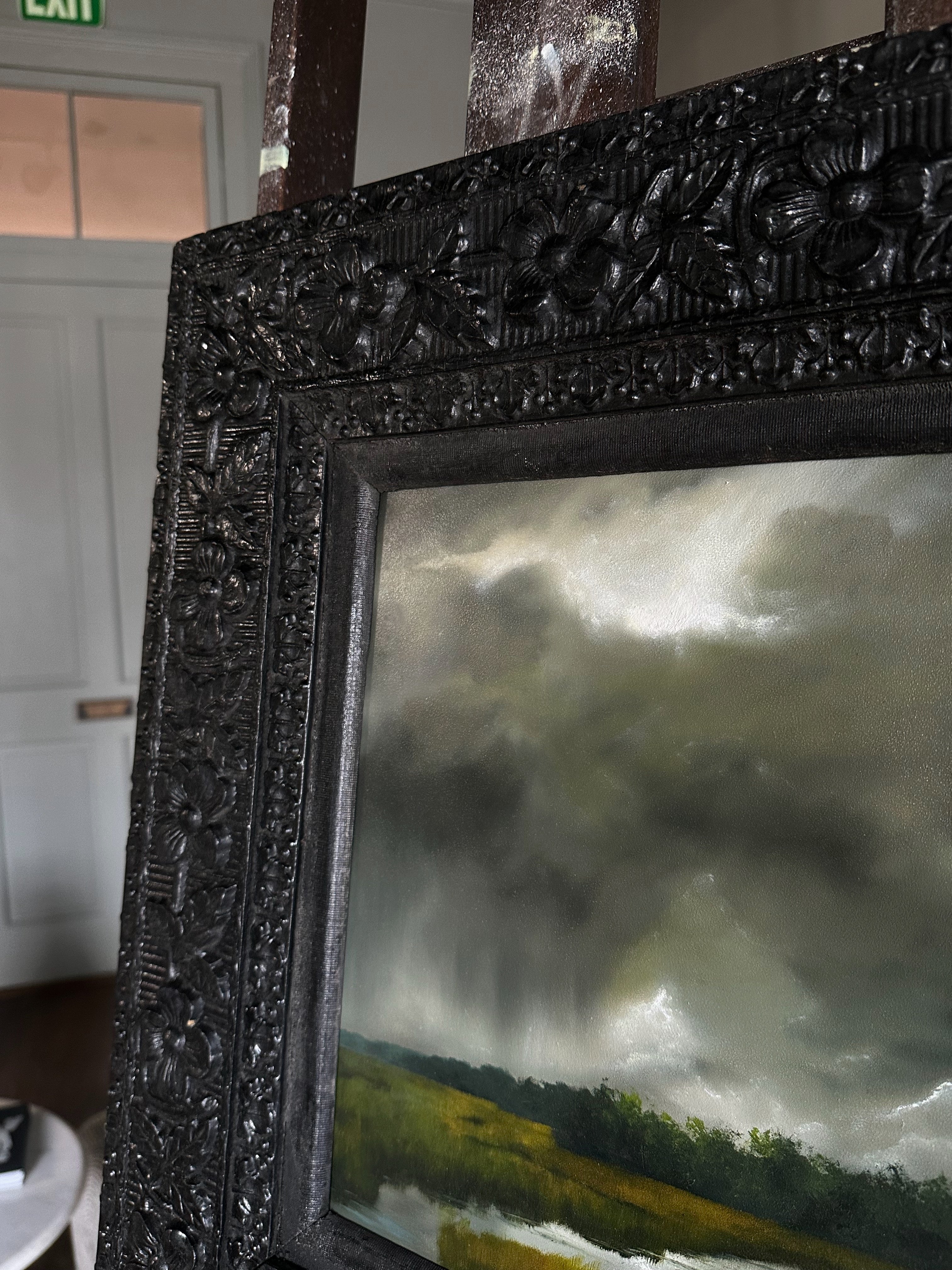 “Like a Memory” Oil Painting in Antique Frame - 21