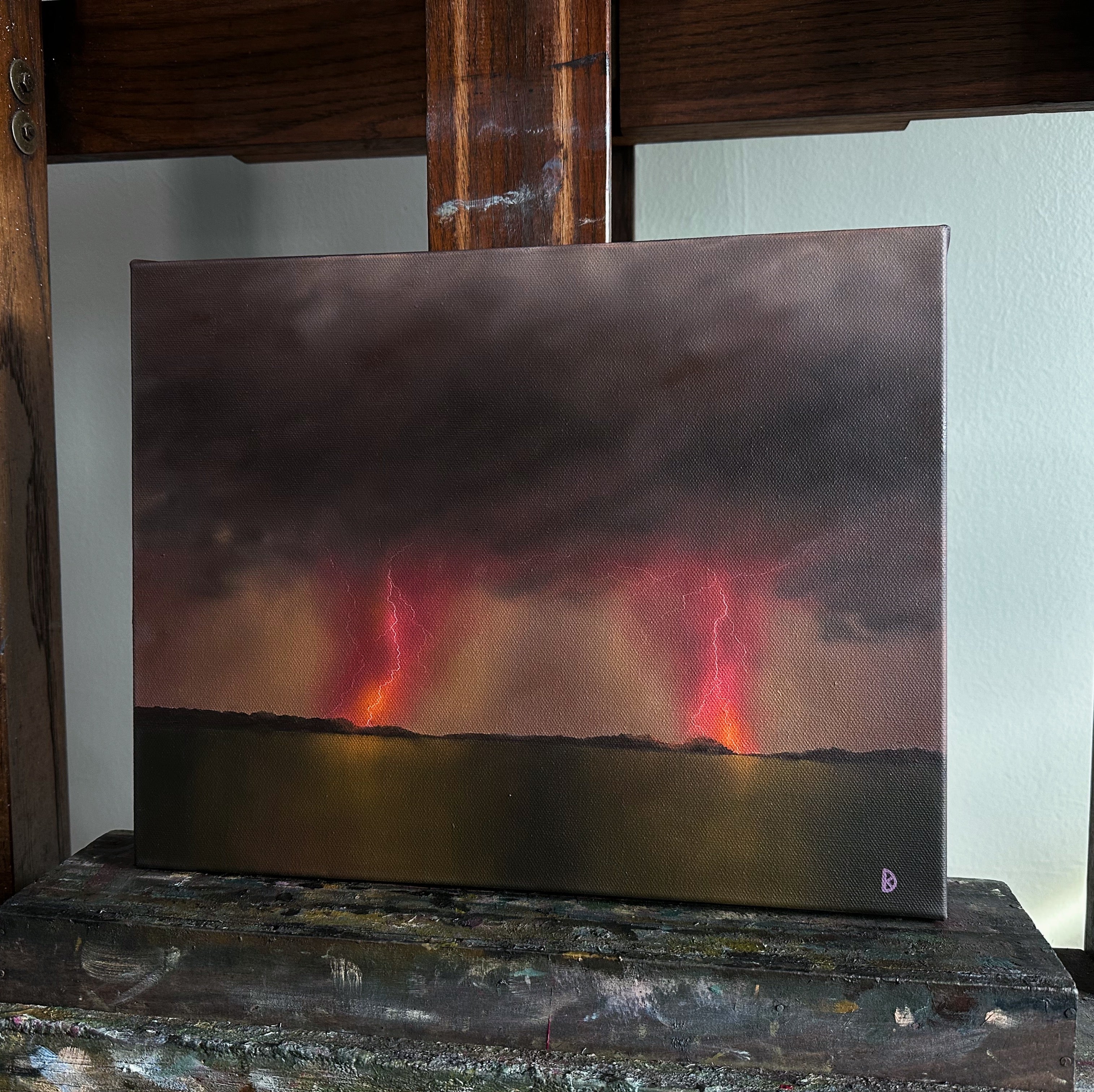 “Rise and Dance II” Oil Painting - 11