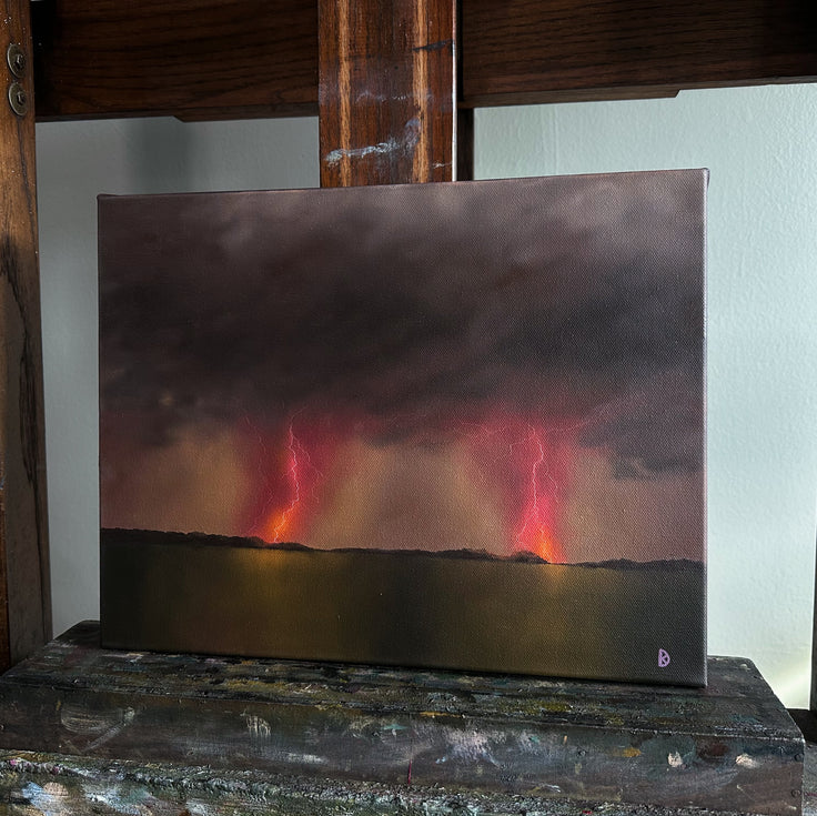 “Rise and Dance II” Oil Painting - 11