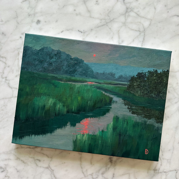 “Enchanting VI” Oil Painting on Belgian Linen - 12" x 9"