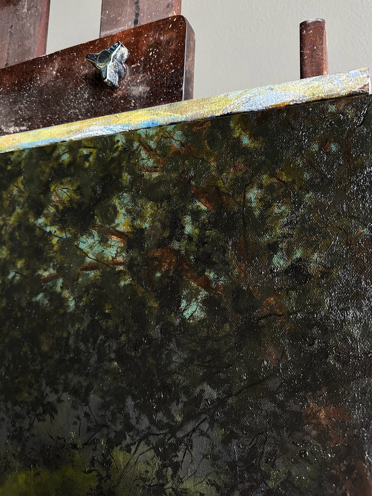 “A Way Out” Oil Painting - 22