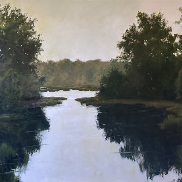 "What is Unseen" Framed Oil Painting - 78" x 48"