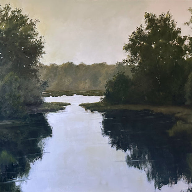 "What is Unseen" Framed Oil Painting - 6.5ft x 4ft