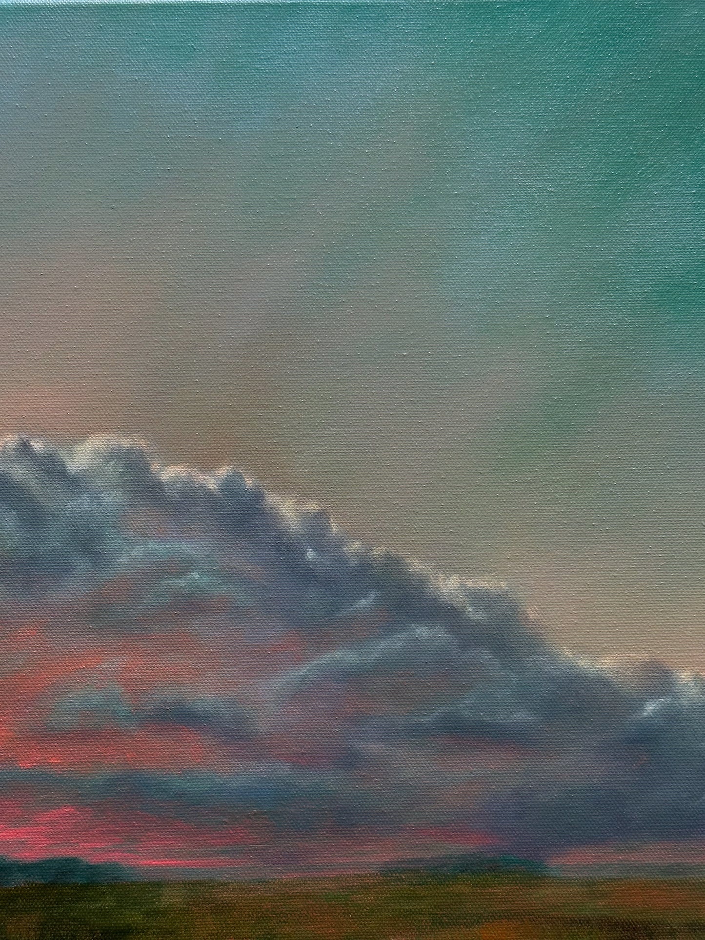 “Enchanting VII” Oil Painting on Canvas - 20" x 16"