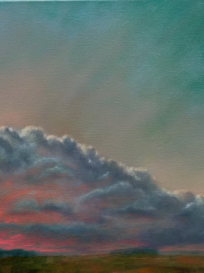 “Enchanting VII” Oil Painting on Canvas - 20" x 16"