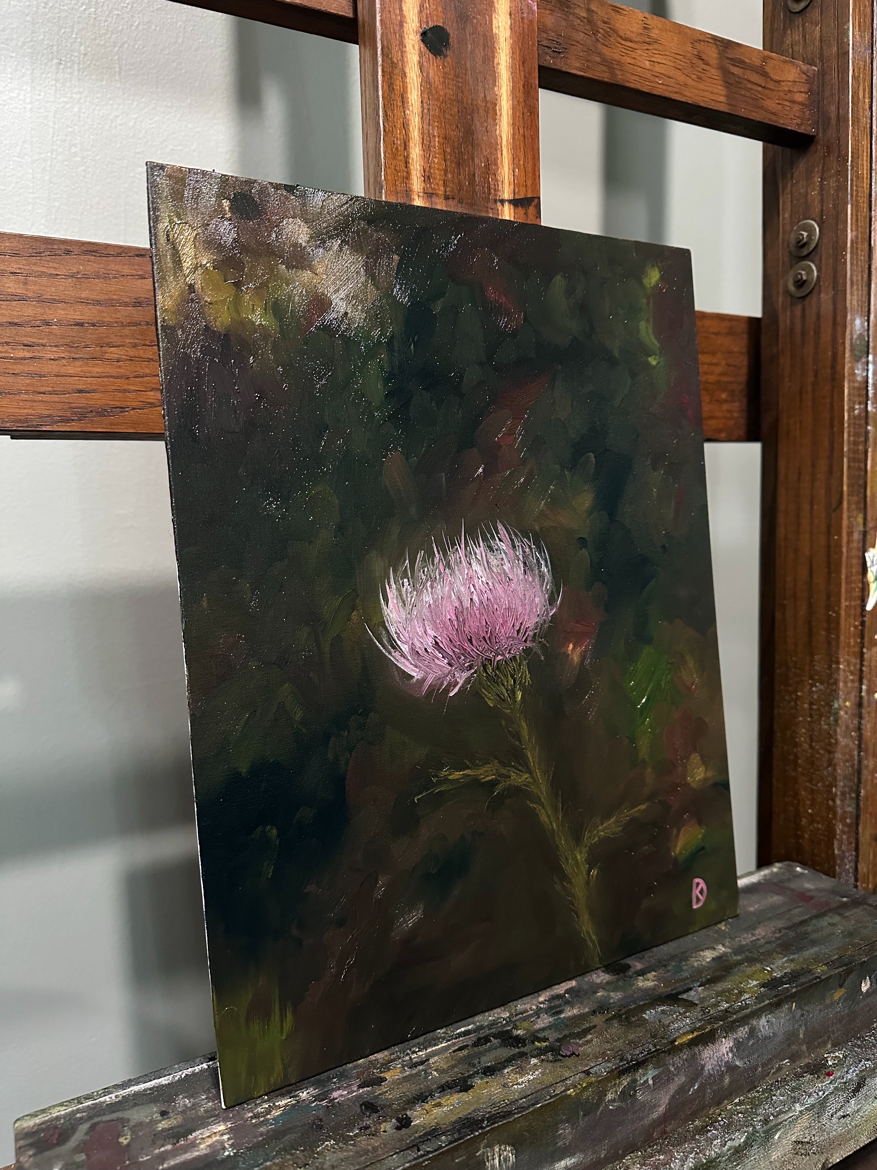 “Defied the Storm II” Oil Painting - 11