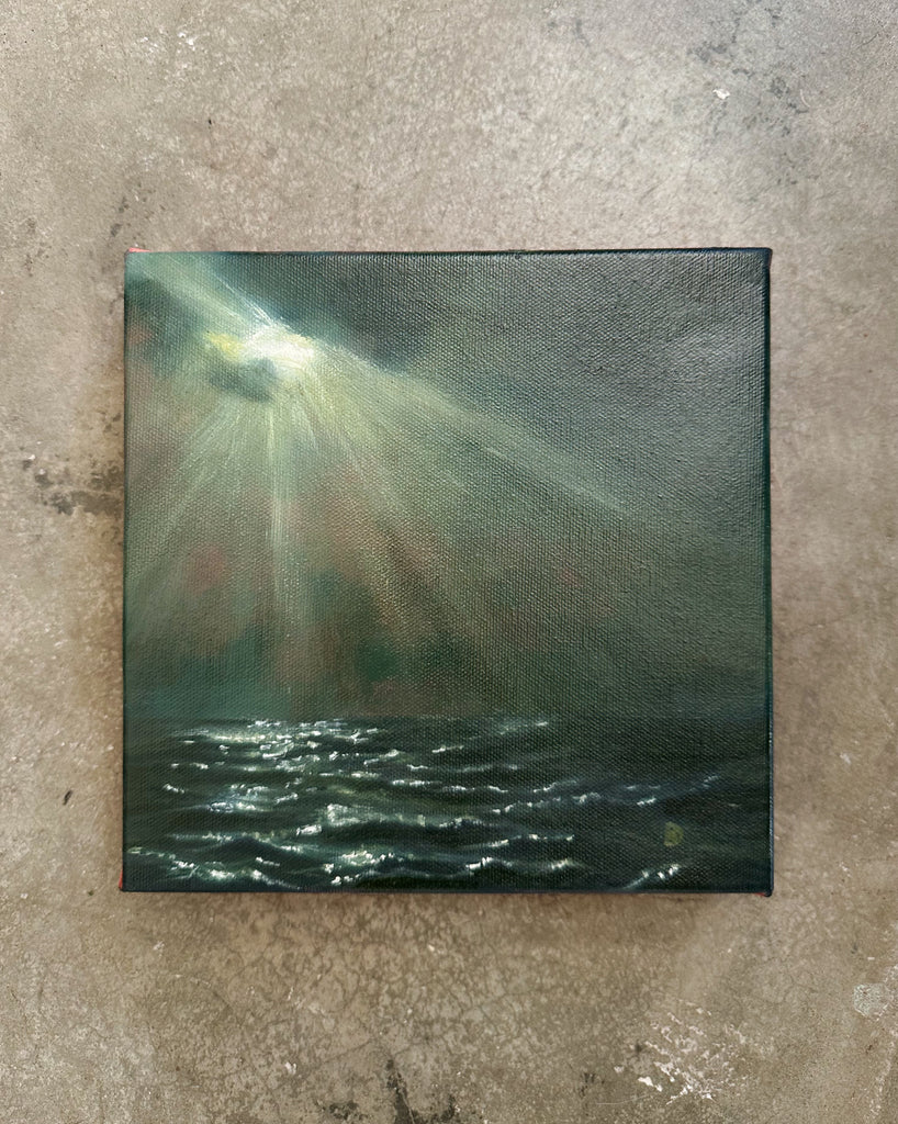 "What I Can Carry" Oil Painting - 8" x 8"