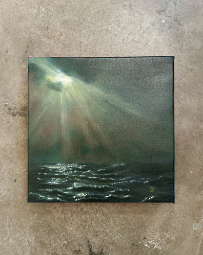 "What I Can Carry" Oil Painting - 8" x 8"