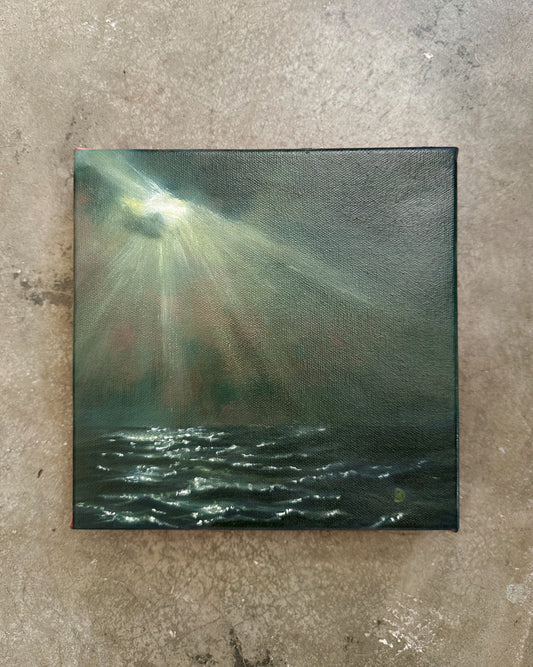 "What I Can Carry" Oil Painting - 8" x 8"