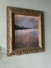 "Level Brim” Oil Painting in Antique Frame - 30" x 26.25"