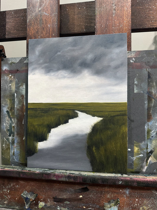 “Study #80” Oil Painting - 9" x 12"