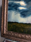 “Pause” Antique Framed Oil Painting - 26.75” x 22.75”