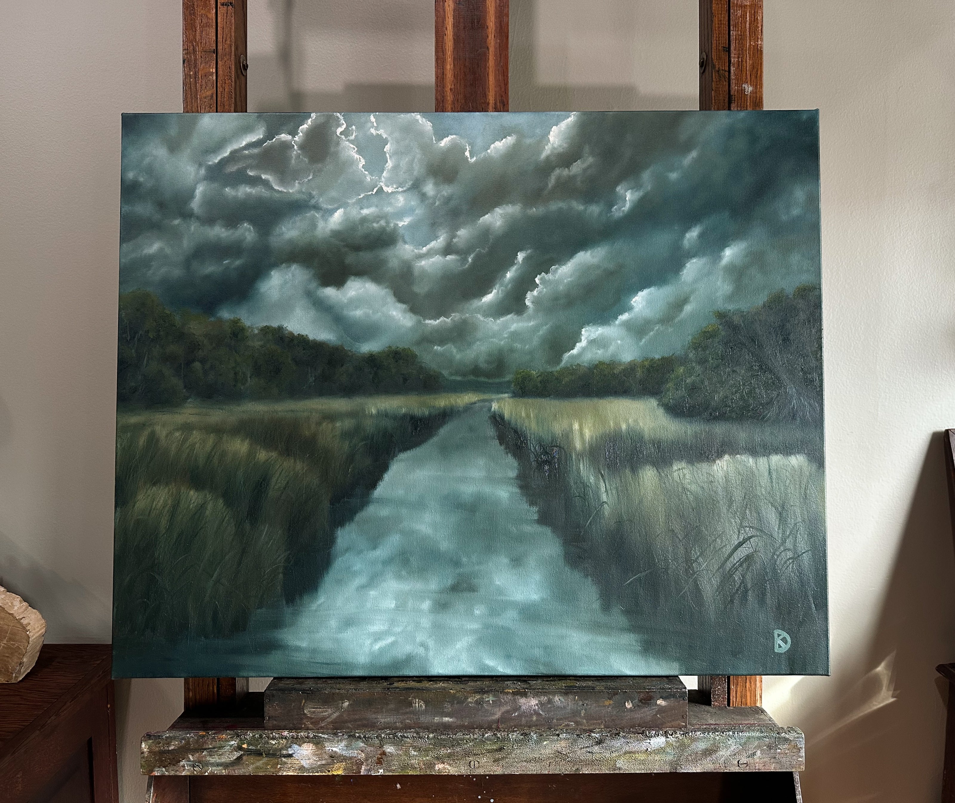 “The In Between” Oil Painting - 24