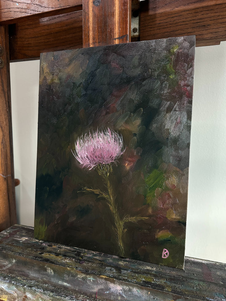 “Defied the Storm II” Oil Painting - 11