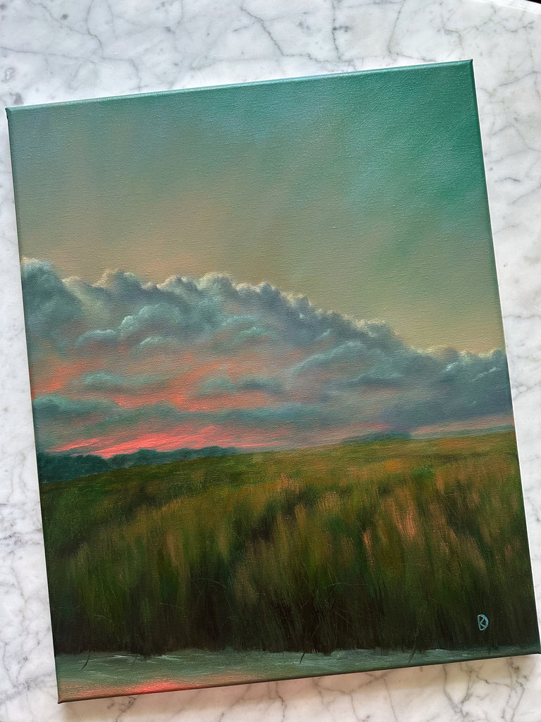 “Enchanting VII” Oil Painting on Canvas - 20" x 16"