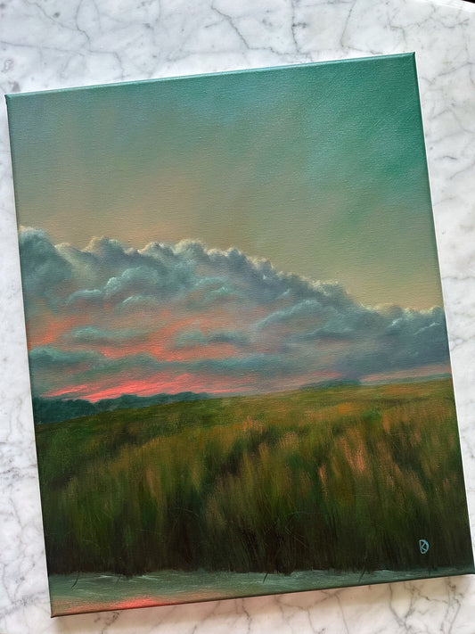 “Enchanting VII” Oil Painting on Canvas - 20" x 16"