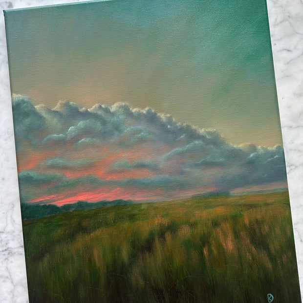 “Enchanting VII” Oil Painting on Canvas - 20" x 16"