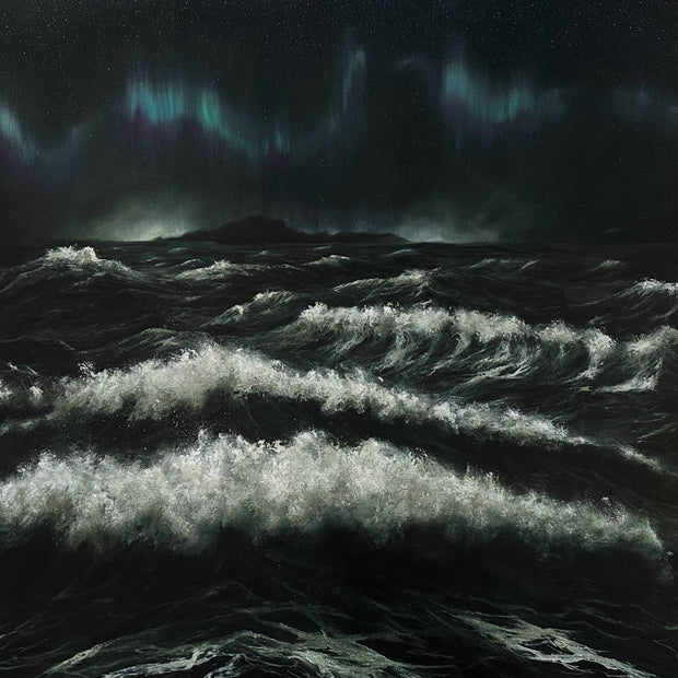 “Sink or Swim II” Oil Painting - 40" x 30"