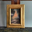 “Whisper to Her X” Oil Painting in Venetian Frame - 8.5