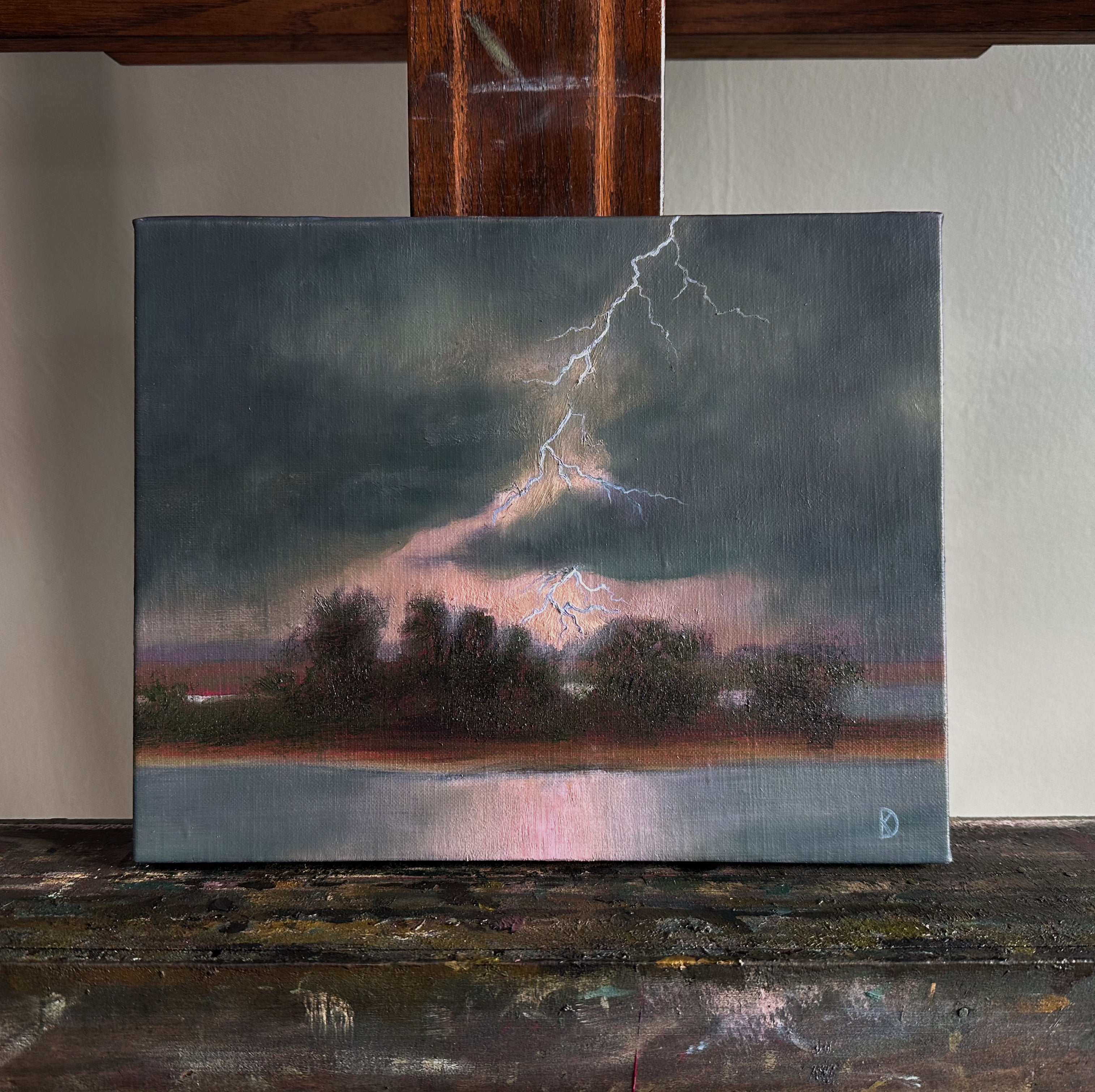 “Study #68” Oil Painting - 8