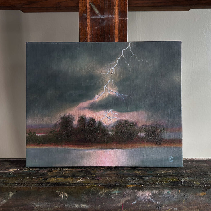 “Study #68” Oil Painting - 8