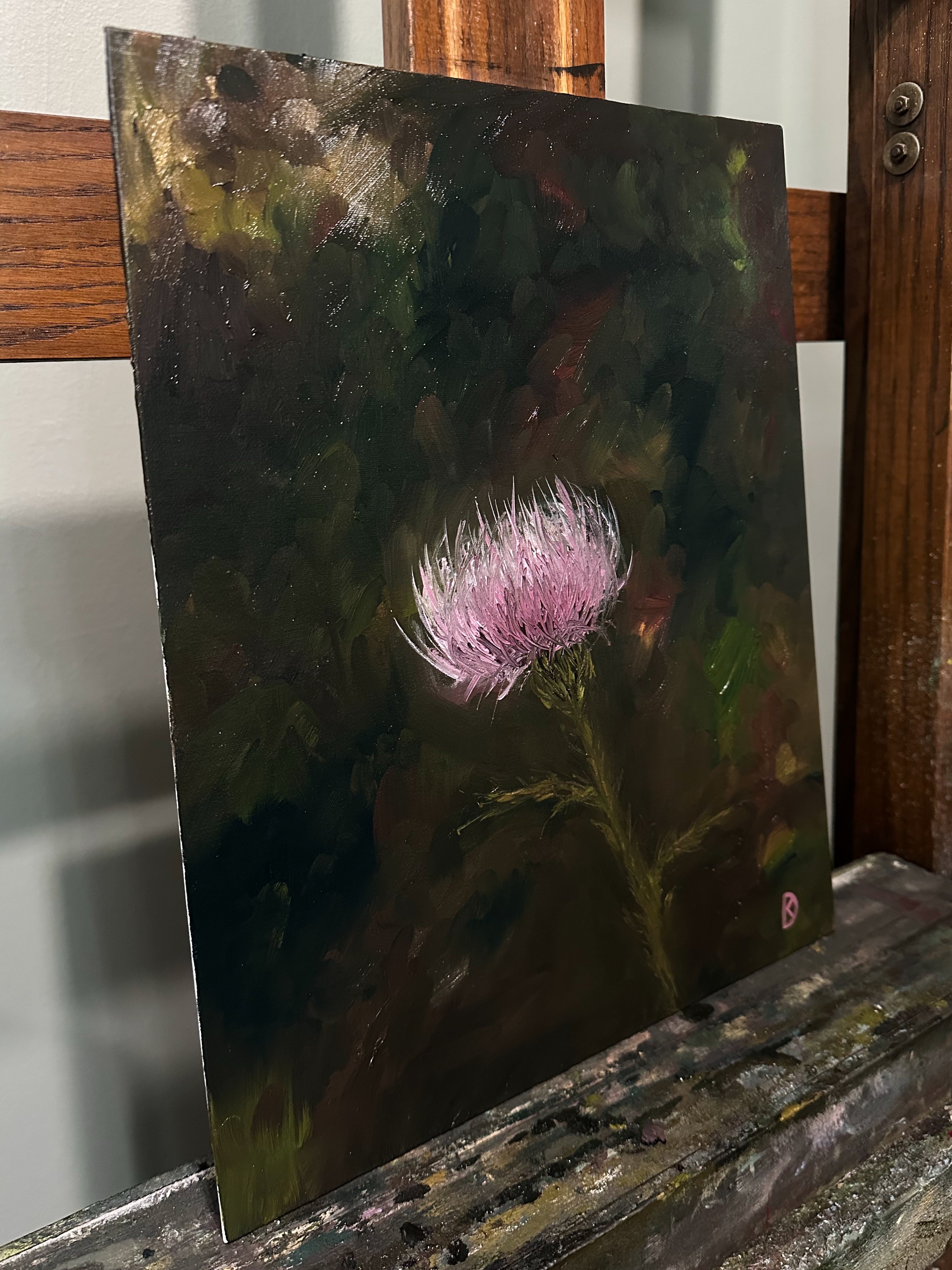 “Defied the Storm II” Oil Painting - 11