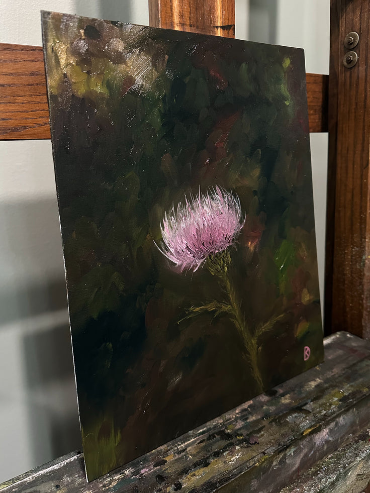 “Defied the Storm II” Oil Painting - 11