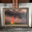 “Rise and Dance VII” Antique Framed Oil Painting - 15.75