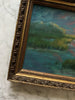 “Enchanting I” Oil Painting in Antique French Frame - 13" x 10.5"