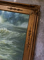 “Truce” Oil Painting in Antique Frame - 21.5